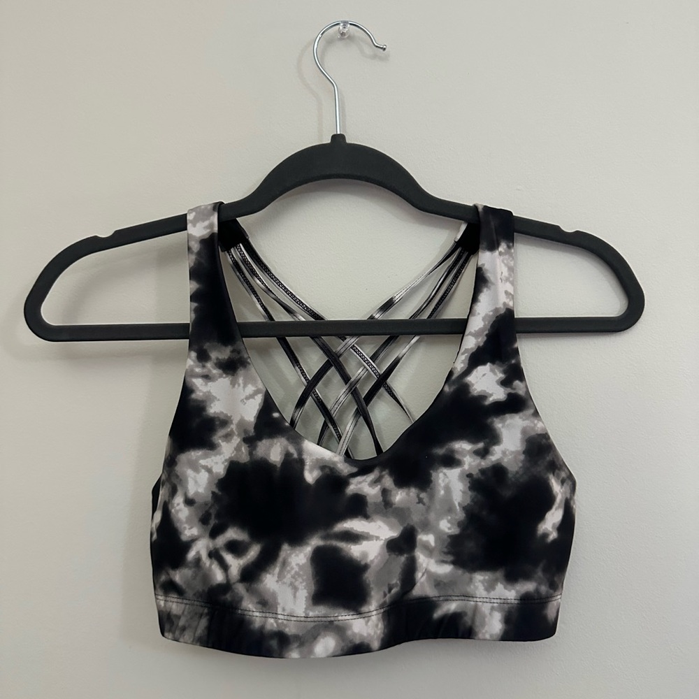 Mossimo Supply Co. Black and Gray Sports Bra